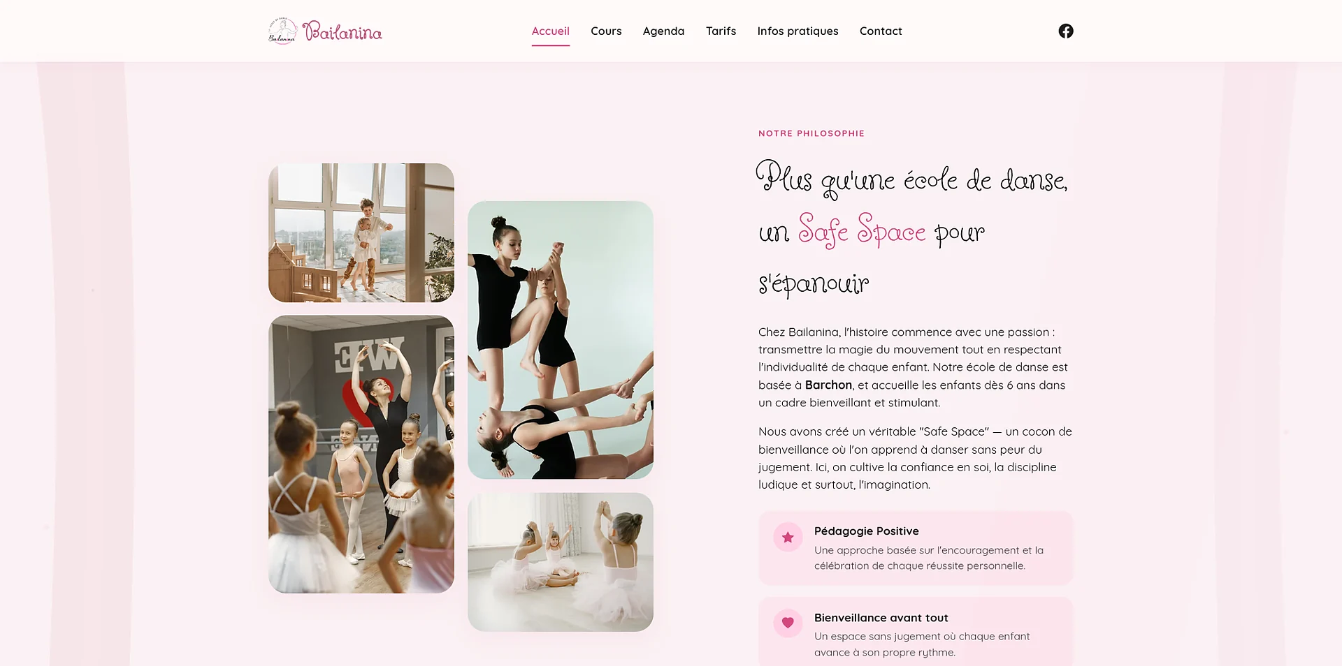 Aperçu du site Bailanina
